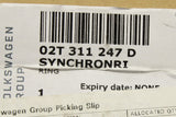 VW Audi Skoda SEAT 1st / 2nd gear syncro ring (MQ200) 02T311247D