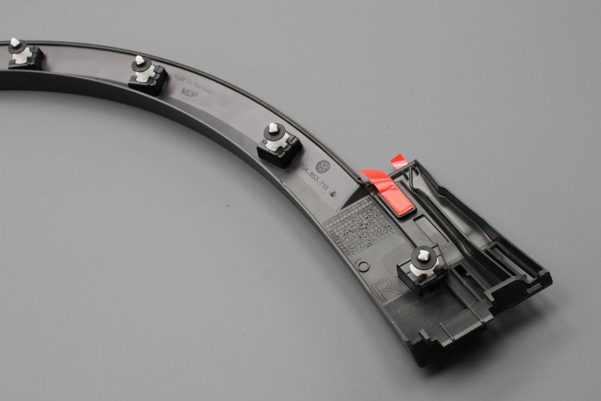 VW T-Roc 2018-on front wheel arch moulding trim (right) 2GA853718C 9B9