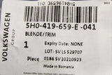 VW Golf MK8 2020-on steering wheel trim (lower) 5H0419659E 041