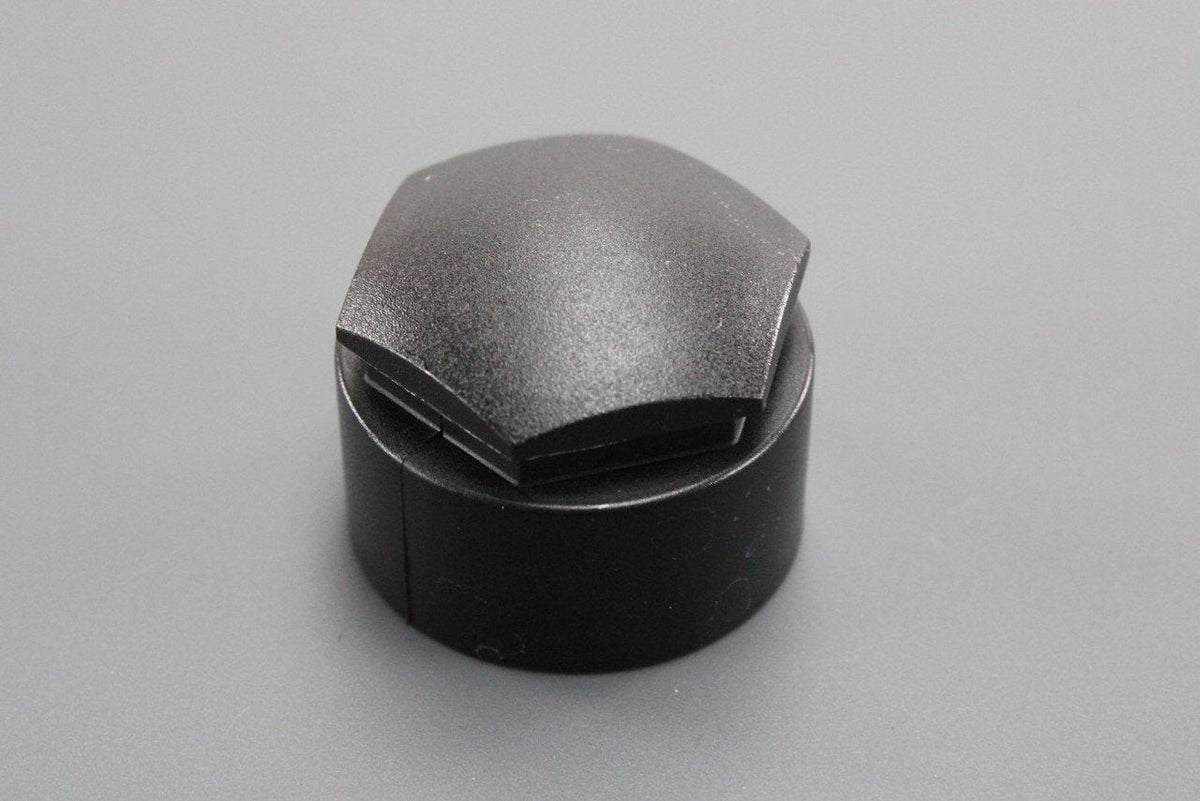 Audi SEAT Ibiza Leon wheel bolt cap cover black (x1) 4M0601173E, view 1