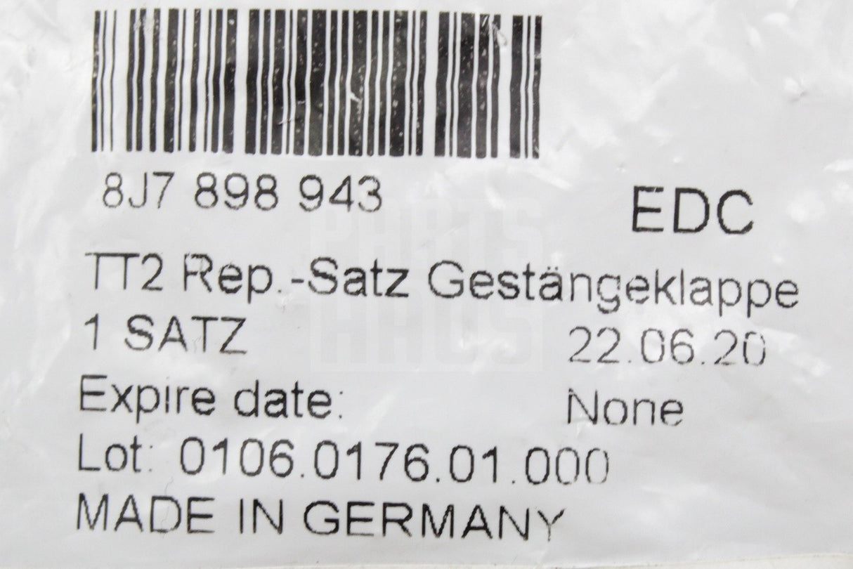 Audi TT TTS TTRS 07-14 convertible roof servo motor repair kit 8J7898943