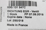 VW Audi Skoda SEAT 2.0 TDI EGR gasket seal 03G131547C