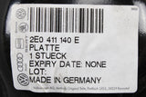 VW Crafter 2006-16 front axle beam stop plate (right) 2E0411140E