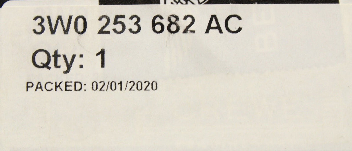 Bentley Continental GT GTC 2012-17 exhaust pipe tip (right) 3W0253682AC