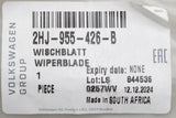 VW Amarok 2023-on RHD passenger wiper blade (x1) 2HJ955426B
