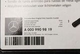 Mercedes-Benz locking wheel nuts set A0009909819