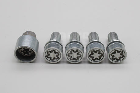 Skoda Enyaq 2021-on Elroq anti-theft locking wheel bolt set WHT002537D