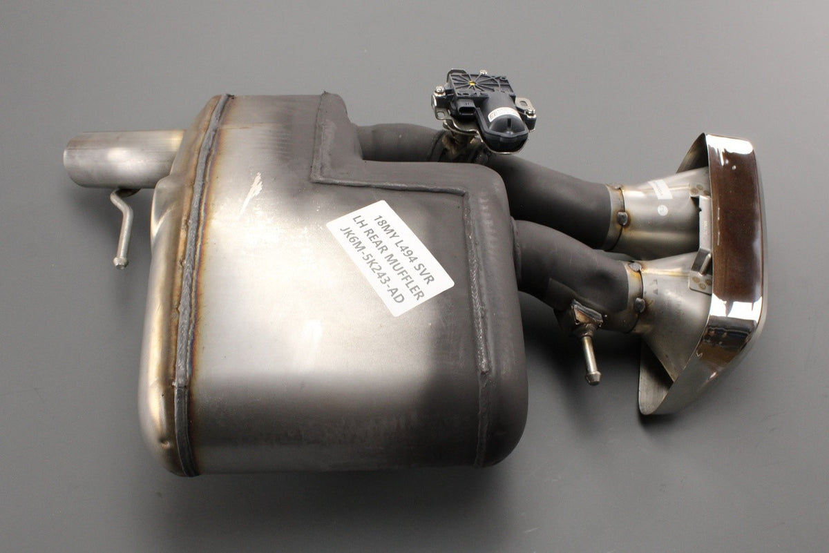 Range Rover Sport SVR 18-22 5.0 V8 exhaust muffler (rear left) LR180928, view 1