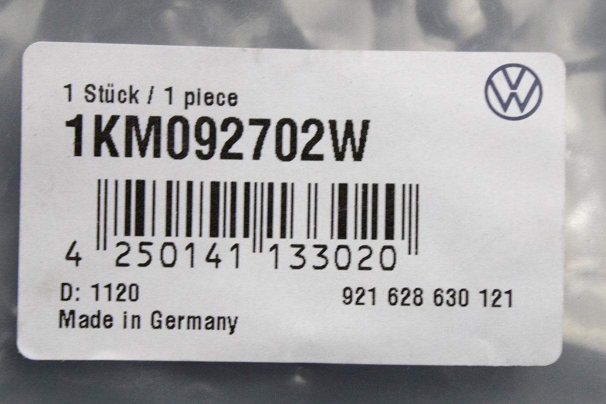 VW Transporter tow bar trailer hitch lock plug bung 1KM092702W