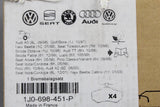 VW Golf MK4 Audi TT Skoda Octavia SEAT Leon brake pads (rear) 1J0698451P