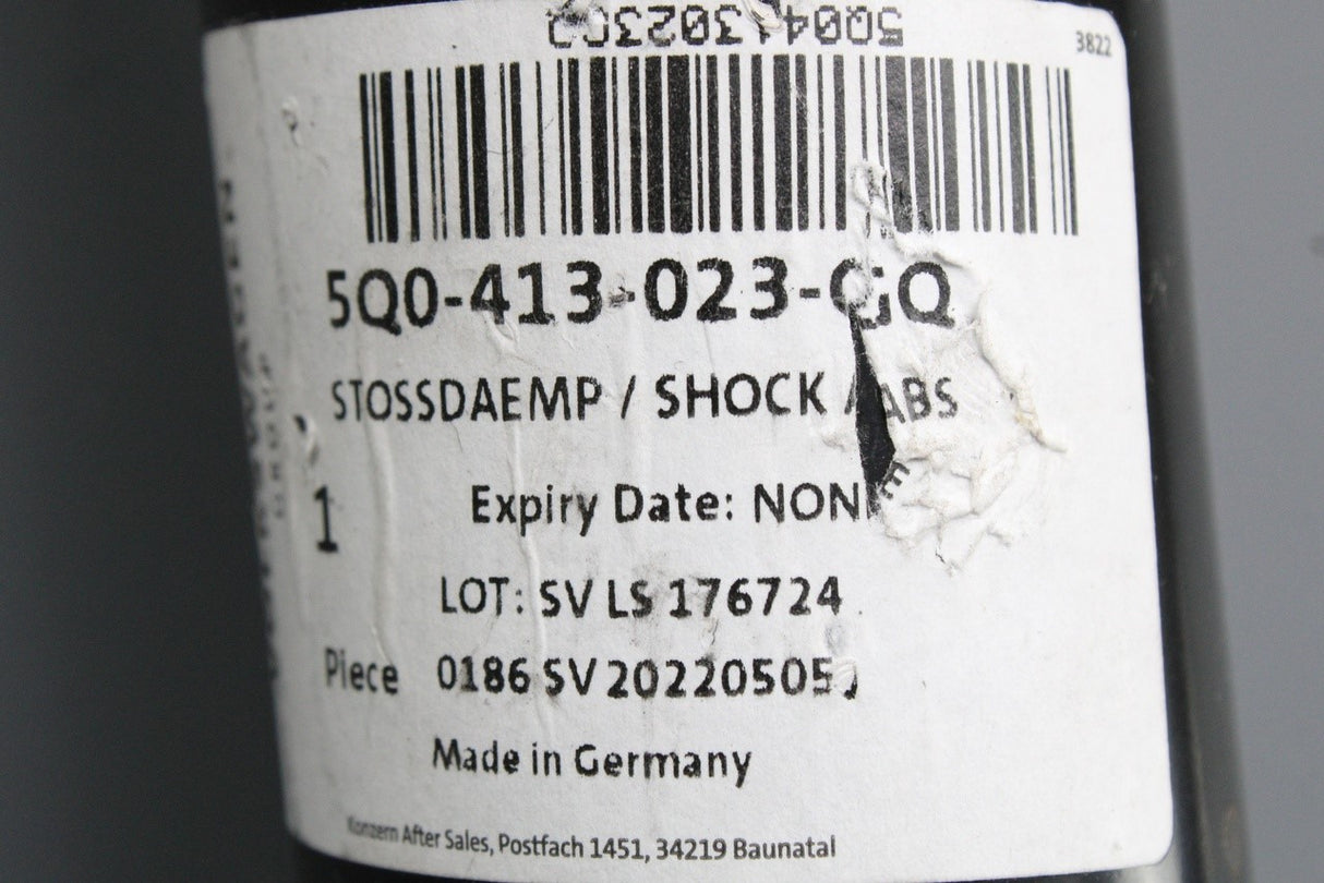 VW Golf MK7 MK7.5 MK8 front gas shock absorber (x1) 5Q0413023GQ