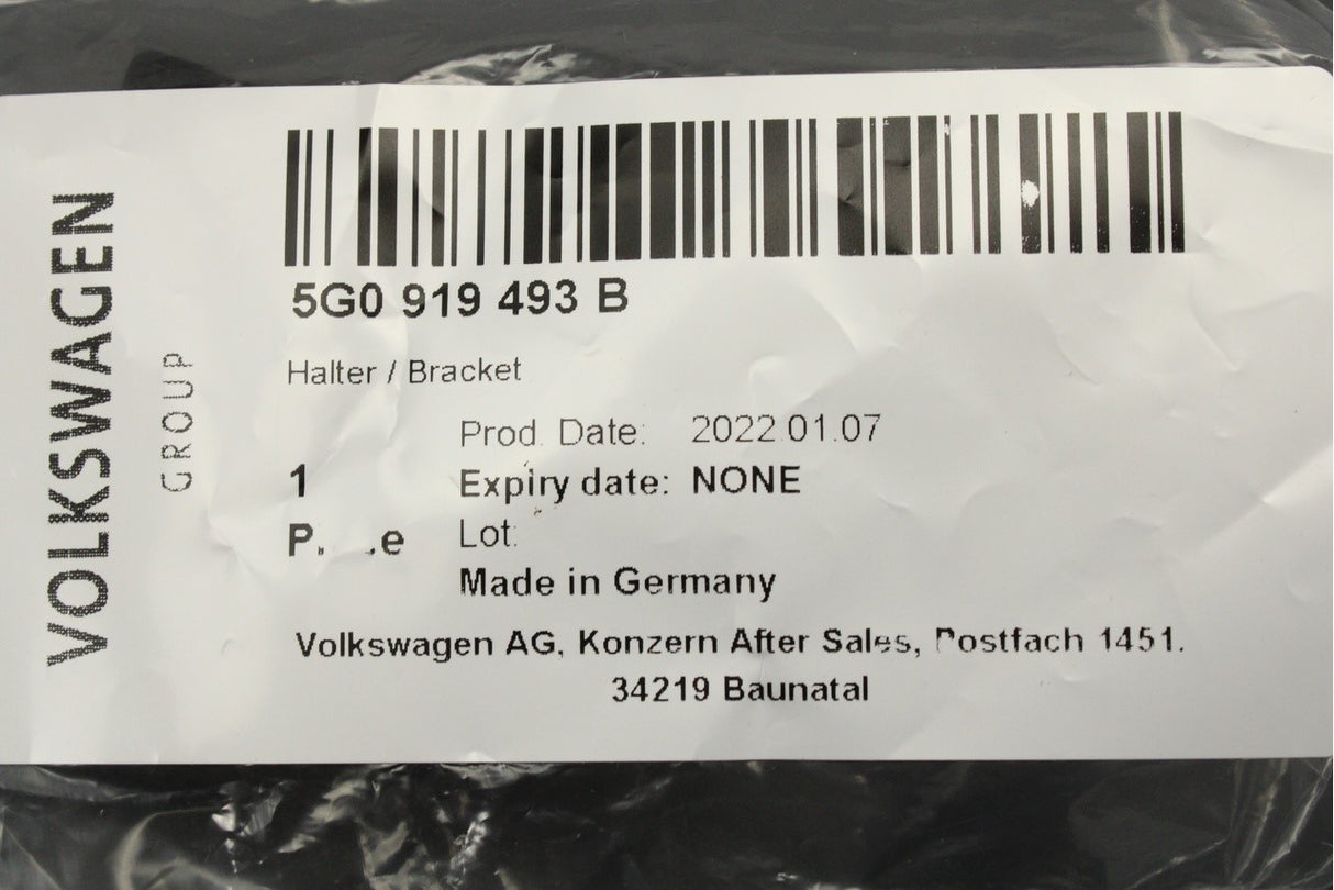 VW Golf MK7 2013-17 parking sensor bracket (front left) 5G0919493B