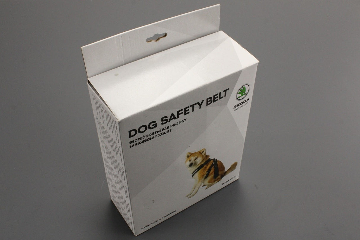 Skoda accessory Dog safety belt harness black (Medium) 000019409B