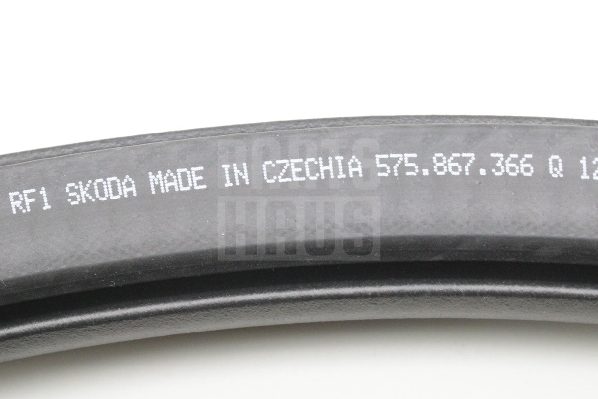 VW Skoda SEAT CUPRA Ateca front inner door seal (right) 575867366Q 9B9