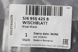 Skoda Fabia 2013-2015 Rear aero wiper blade hatchback only 5J6955425B