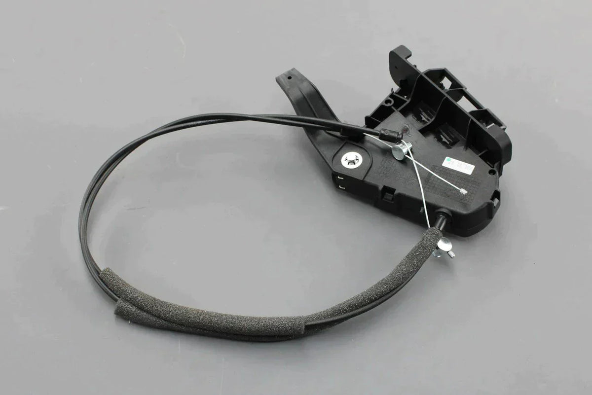 VW Transporter T5 T5.1 rear tip seat release cable (left) 7H0883385C, view 1