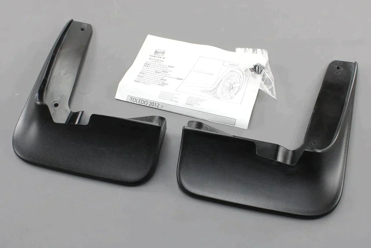 SEAT Toledo 2012-2019 accessory mud flaps set (front) 6JA075101, view 1
