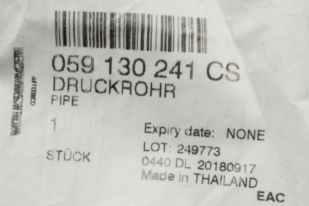 VW Touareg Audi A4 A5 A6 A8 Q5 Q7 3.0TDI fuel injector pipe 059130241CS