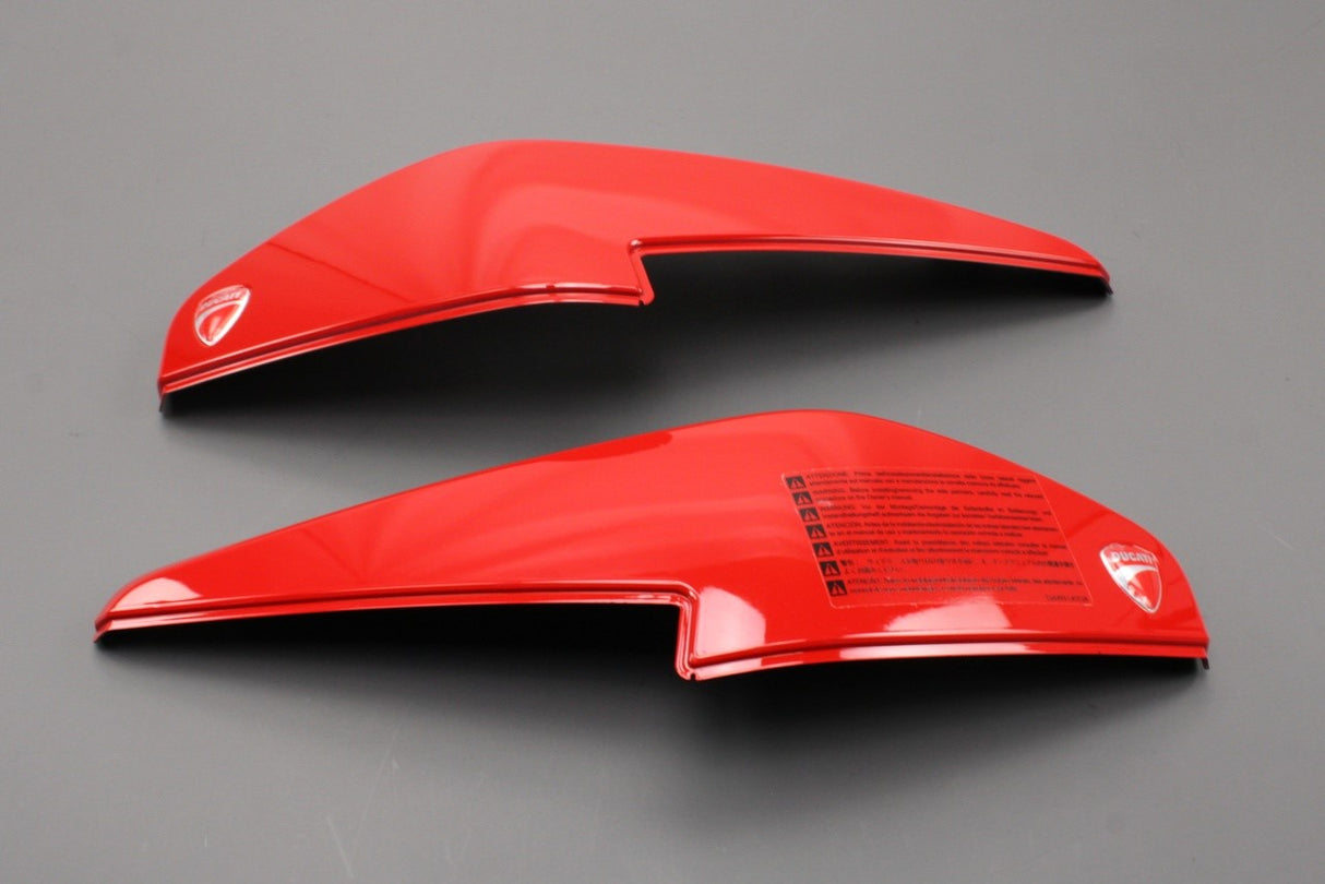 Ducati Multistrada 2015-19 red side pannier covers (pair) 96780661A