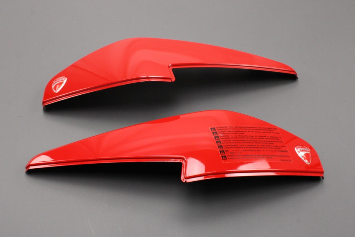 Ducati Multistrada 2015-19 red side pannier covers (pair) 96780661A, view 1