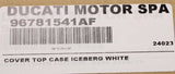 Ducati Multistrada V4 / S Iceberg white rear top box cover 96781541AF