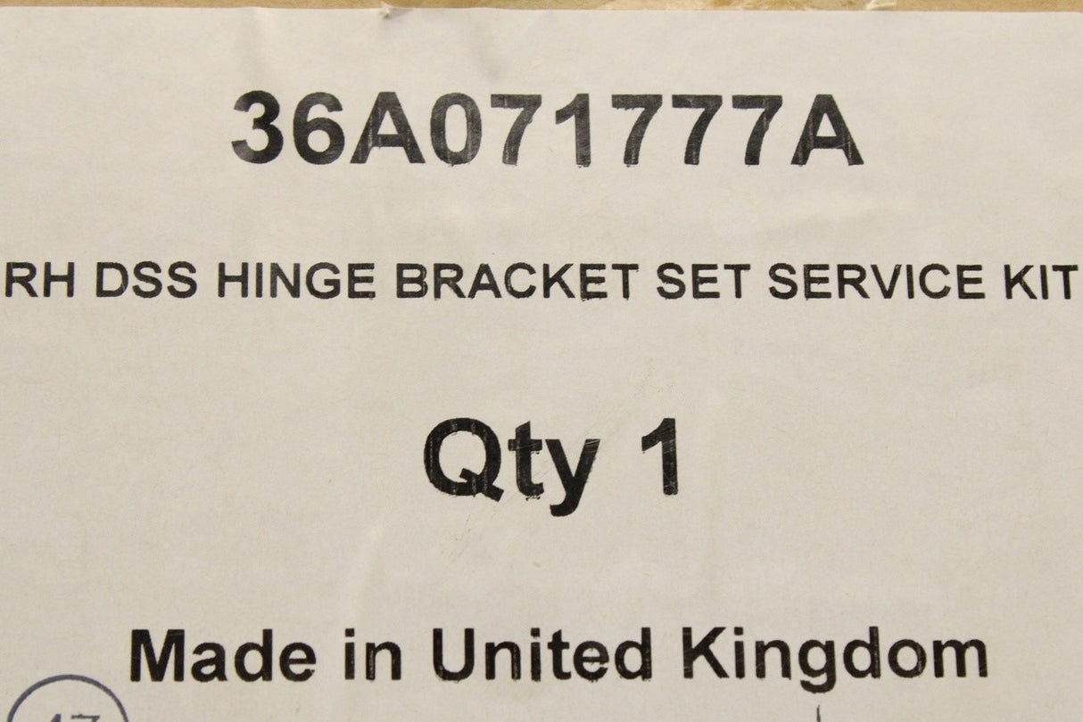 Bentley Bentayga 17-20 side step mounting bracket kit (right) 36A071777A