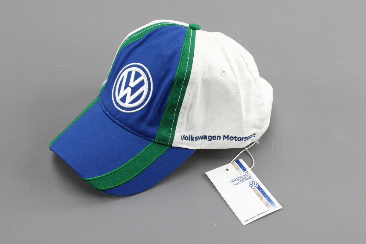 VW Volkswagen Motorsport baseball cap (grey/blue) 5NG084300A, view 1