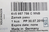 Skoda Fabia 6V 15-on seatbelt buckle latch (front right) 6V0857756C MNB