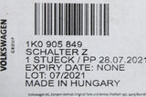 VW Audi SEAT Skoda ignition starter switch 1K0905849