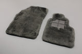 Bentley Continental lambswool front floor mats (Beluga) 3W2863691AE4BH