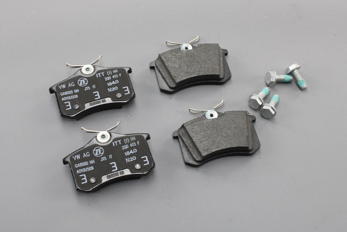VW Polo 2018-on Audi SEAT Ibiza Skoda Rear brake pads (230x9mm) 2Q0698451B