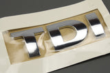 VW Bora Golf MK4 Lupo Transporter 1998-2010 TDI emblem (rear) 3B0853675AN 739