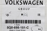 VW Golf MK7 Audi A3 Skoda SEAT brake pads 276x24mm (front) 5Q0698151C