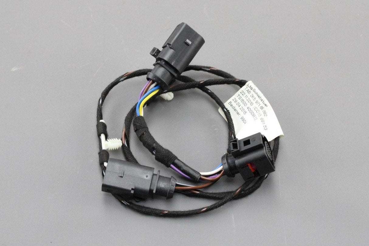 VW Caddy 2011-15 side sliding door wiring loom (left) 2K5971691