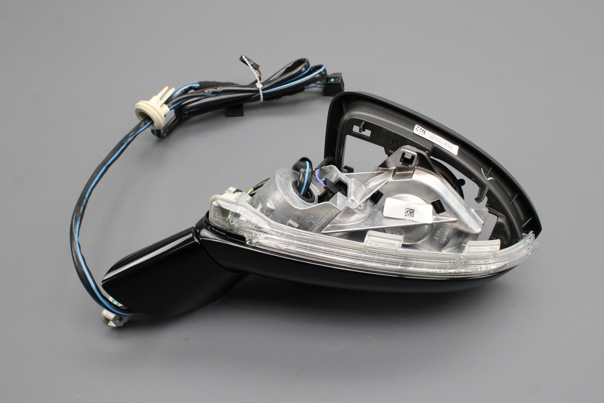 VW Golf Sportsvan 2014-20 RHD wing mirror housing (left) 518857507R GRU, view 1