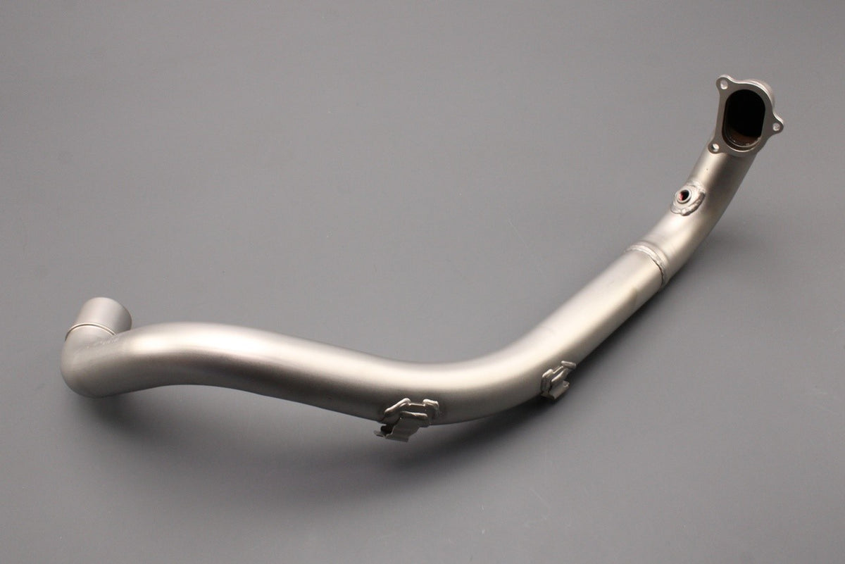 Ducati Hypermotard 950 2022-on exhaust header pipe 57015161A, view 1