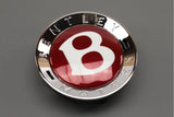 Bentley Continental GT GTC 2012-2018 wheel centre cap (red) 3W0601159M