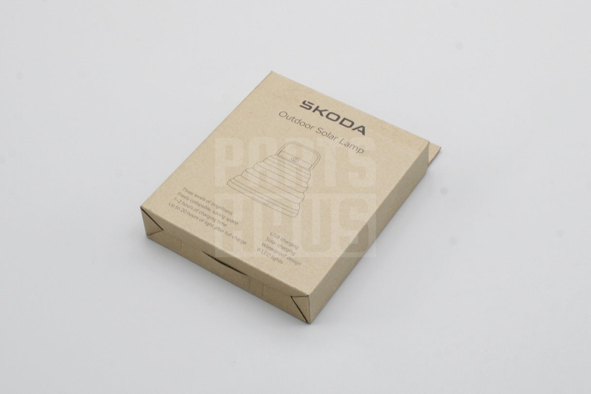 Skoda accessory collapsible outdoor solar lamp 6U0069690A
