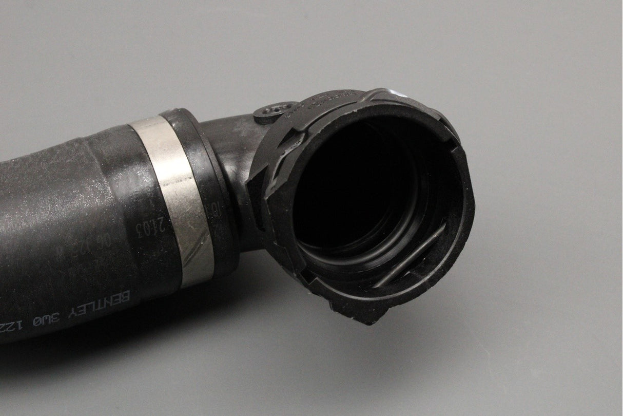 Bentley Continental GT GTC 04-10 6.0 radiator coolant hose 3W0122051D