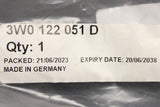 Bentley Continental GT GTC 04-10 6.0 radiator coolant hose 3W0122051D