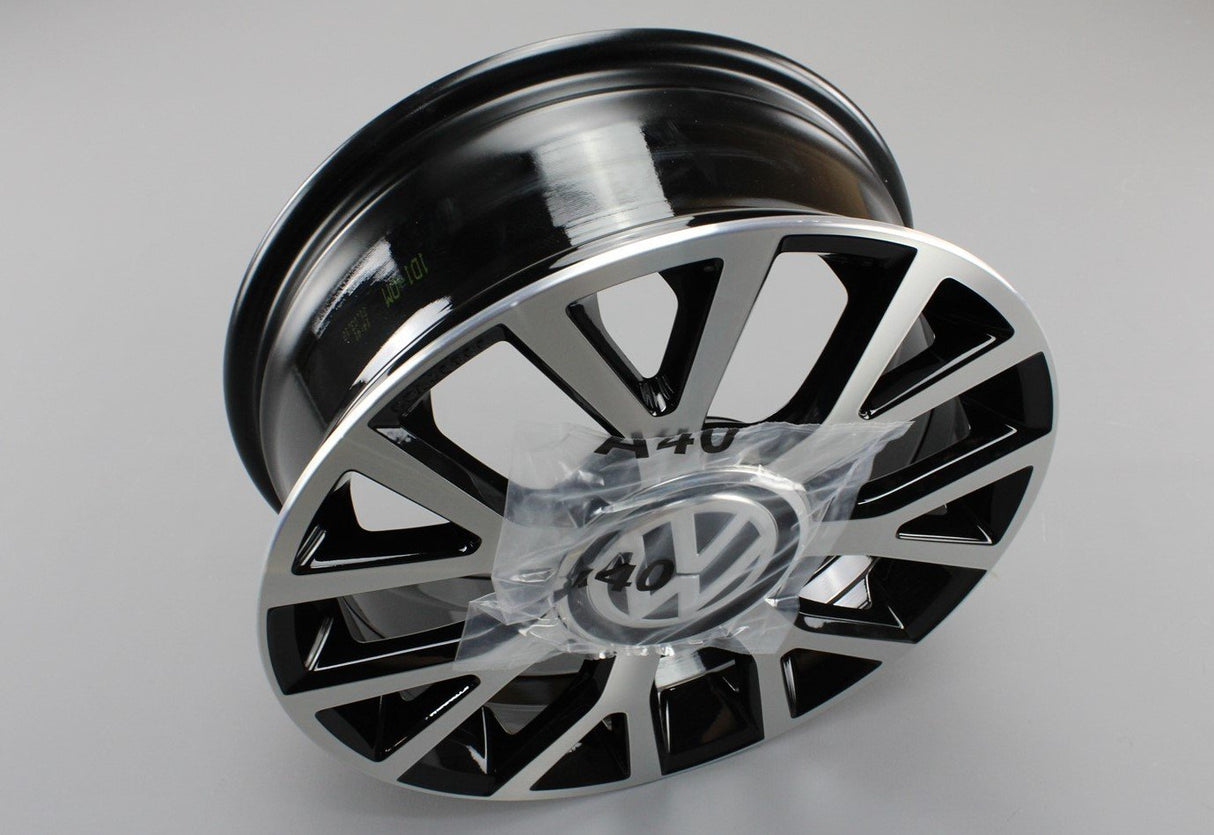 VW Up! 2012-on 16'' Upsilon alloy wheels polished (x4) 1S0071496 FZZ