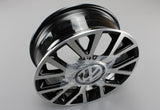 VW Up! 2012-on 16'' Upsilon alloy wheels polished (x4) 1S0071496 FZZ