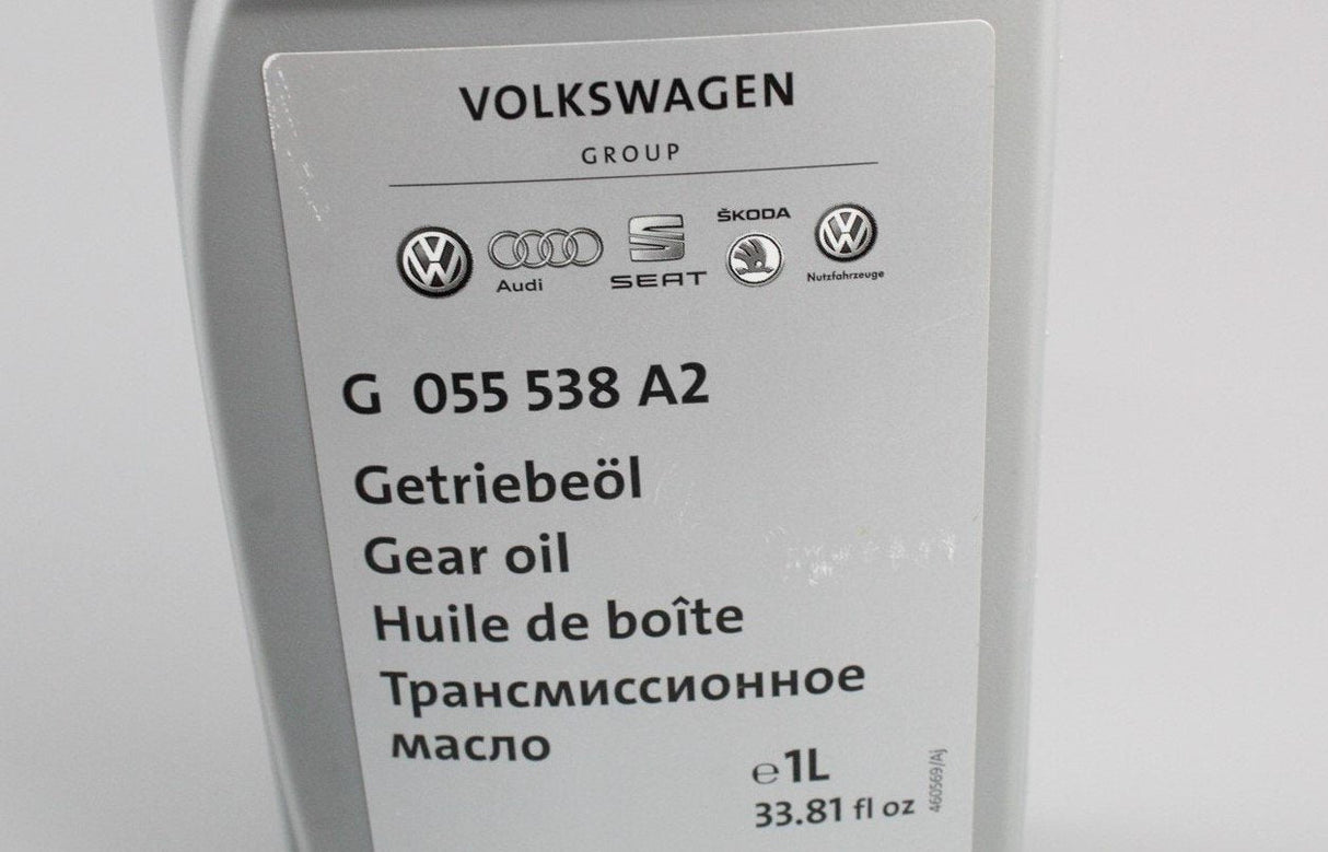 VW Amarok 2010-on 6 speed manual gearbox tranmission oil 1L G055538A2