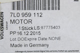 VW Audi A4 Q7 SEAT front seat height adjustment motor (right) 7L0959112