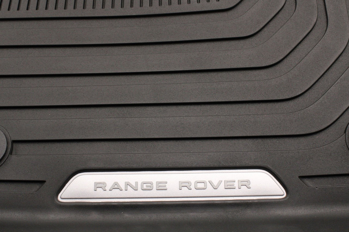 Range Rover Mats Range Rover 2022-on RHD rubber contour floor mats set VPLKS0626 ...