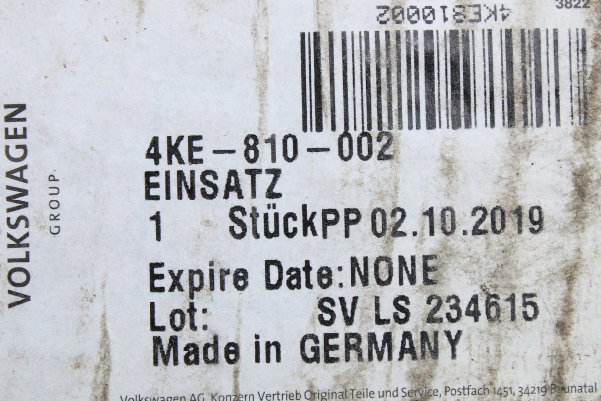 Audi e-tron 2019-2023 RHD charging flap housing (right) 4KE810002