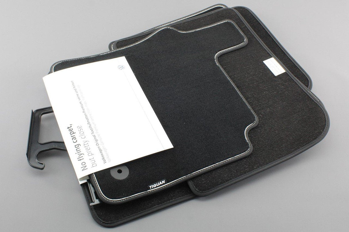 VW Tiguan Allspace 2018- Premium textile carpet mat set RHD 5NL061270C