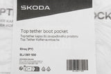 Skoda Enyaq Elroq IV tethered charge cable storage pocket 5LJ061100