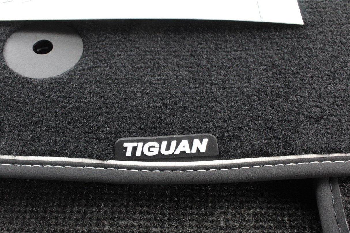 VW Tiguan Allspace 2018- Premium textile carpet mat set RHD 5NL061270C