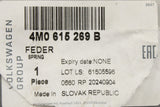 VW Touareg Audi RS4 RSQ3 Cupra 16-on brake caliper pad spring 4M0615269B